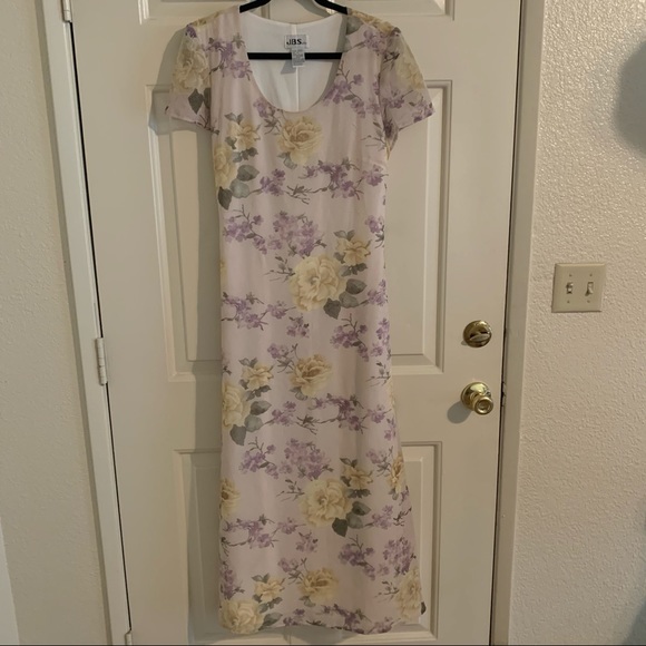 Vintage Dresses & Skirts - Vintage 90s floral maxi dress